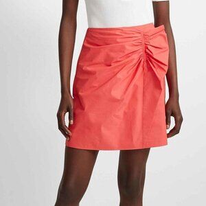 CLUB Monaco new coral skirt BNWT faux wrap bow.
